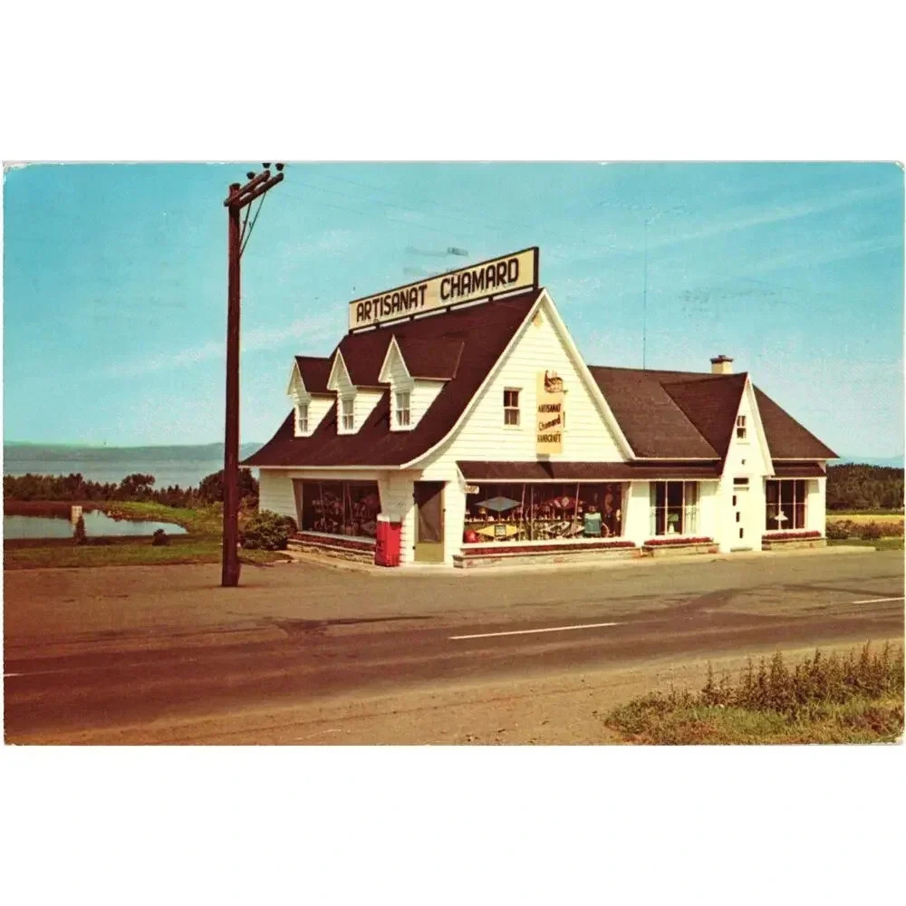 Artisanat Chamard Quebec Postcard